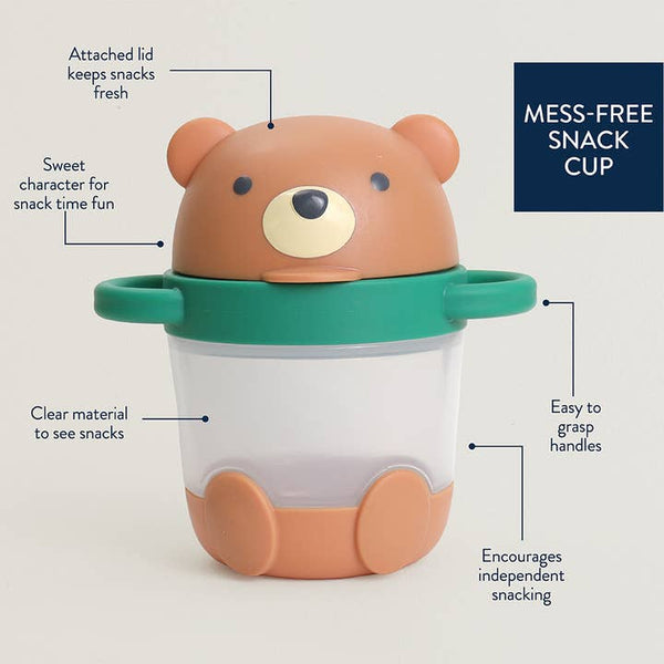Itzy Snack Pal - Snack Cup - Bear