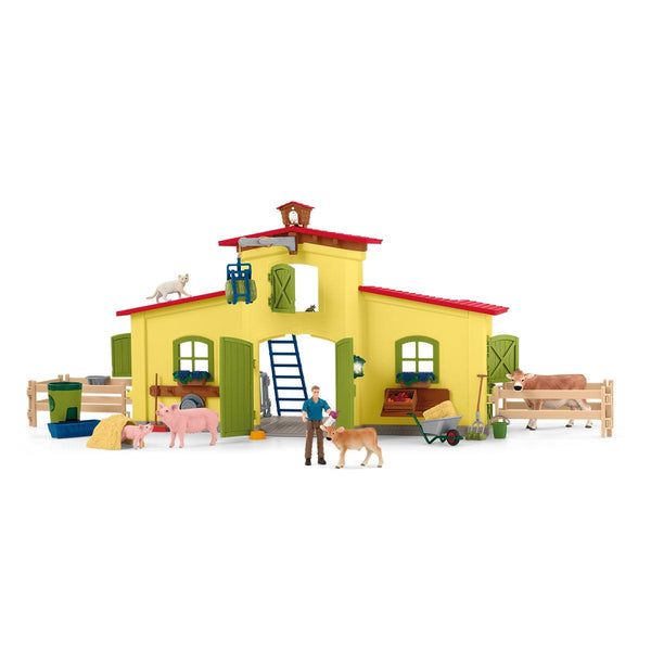 Farm World Large Farm w/Animals & Accessories-42605