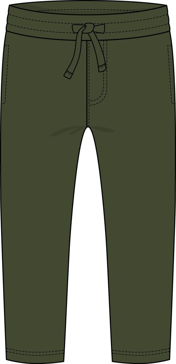 Forest Terry Pull On Pant