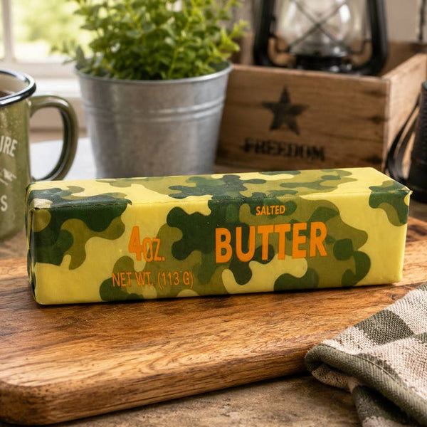 Camouflage Butter Squishy – Slow Rise Sensory Fidget Toy