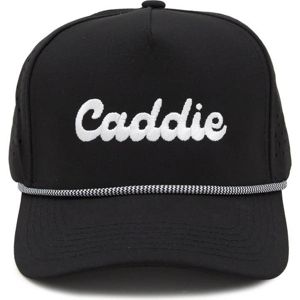 Caddie Golf Hat - Black