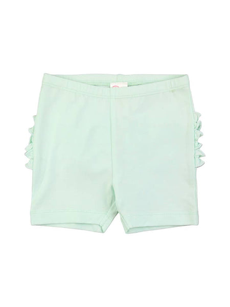 Pastel Palms Tank Top & Mint Shorts Set