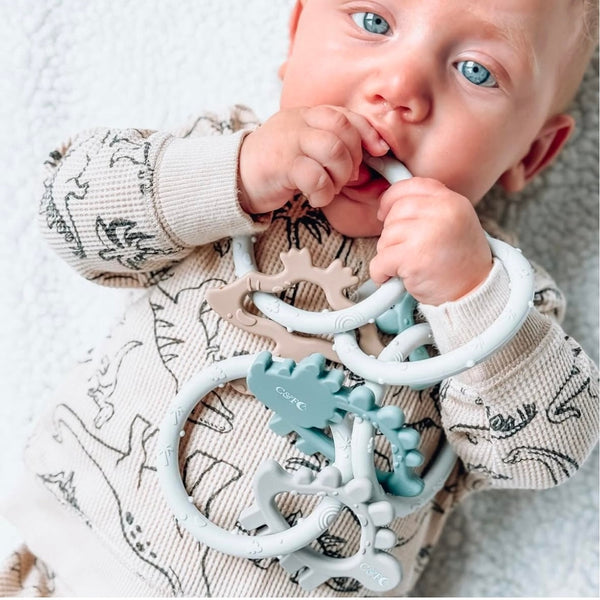 CF Dino Rings Silicone Teether