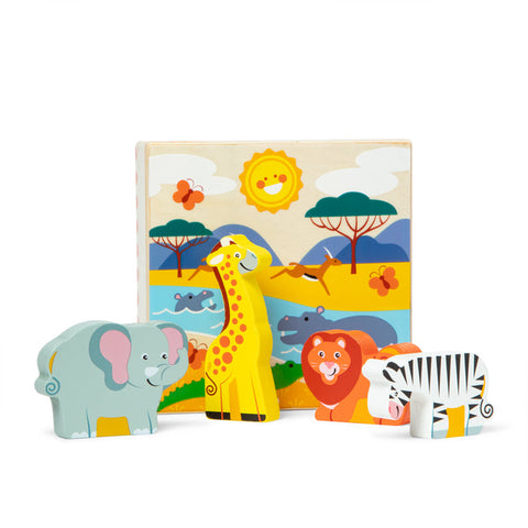 MD Wooden Animal Matching Safari