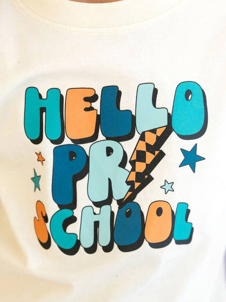 Hello Preschool Short Sleeve T-Shirt