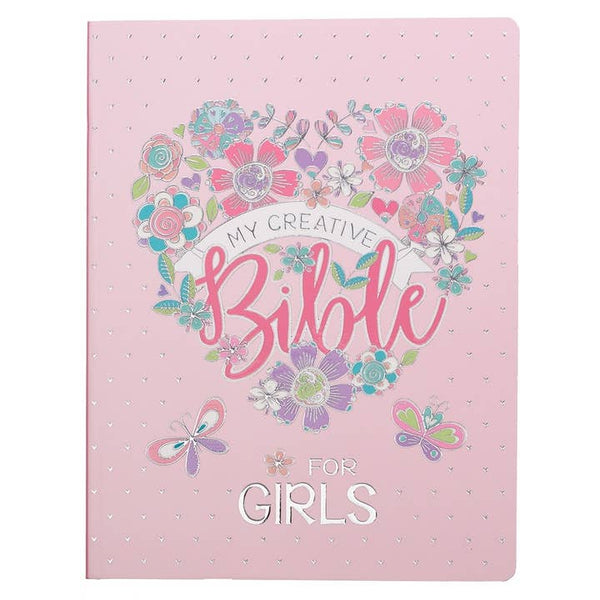 Esv My Creative Bible For Girls - Pink Floral