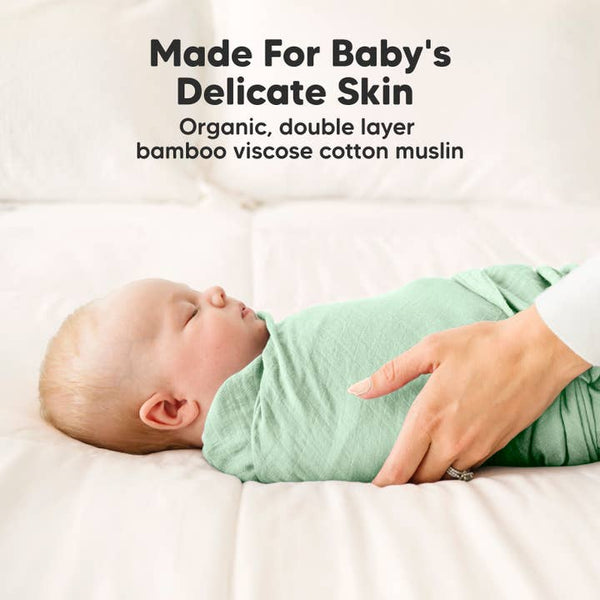 KB Lumi Muslin Swaddle Blankets - Mirage