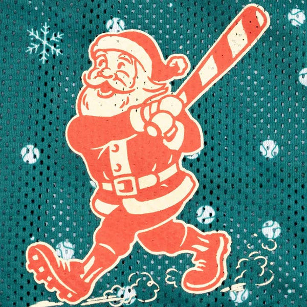 Vintage Swinging Santa Diamond Pro Mesh Shorts