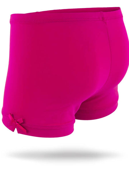 Fuchsia Forever Girls Spandex Shorts