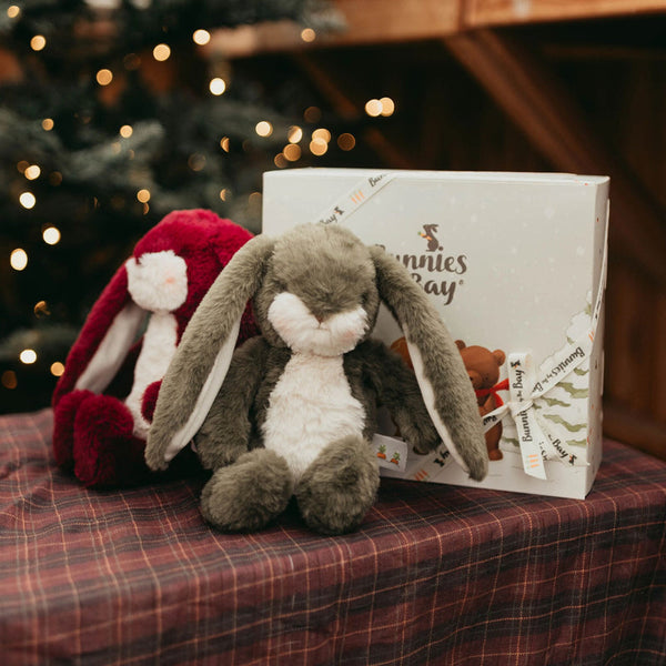Little 12" Nibble Bunny - Mulberry