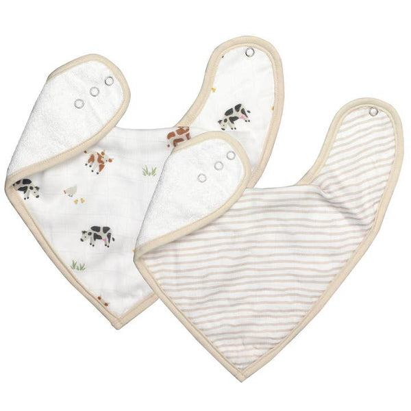 Bamboo Little Cow Bib Set