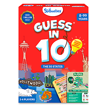 Skillmatics Guess in 10 - States