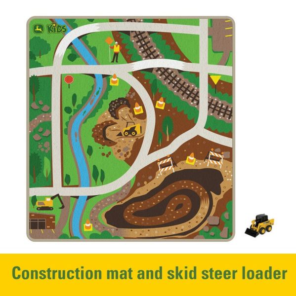 John Deere Rug Playmat - Construction Set