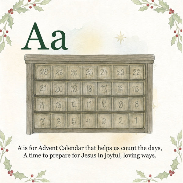 Iam the Lamb’s Abc's of Christmas Christian Board Book