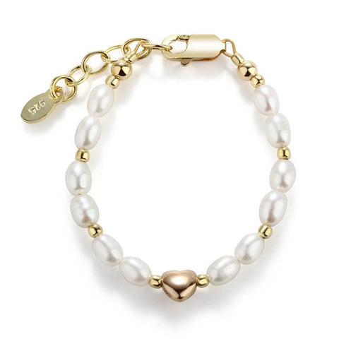 CM Willow - 14K Gold-Plated Pearl Bracelet