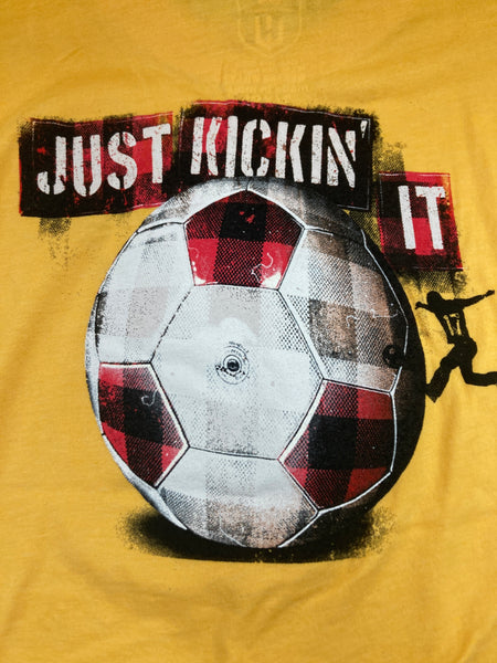 Just Kickin It Gold Blend Tee