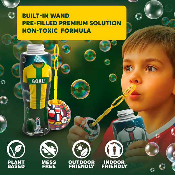 WOWMAZING The Unspillables Soccer Bubbles