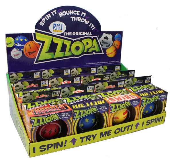 Zzzopa - World's Only Fidget Spinning Bouncy Ball!