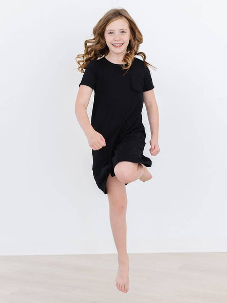 Black T-Shirt Dress