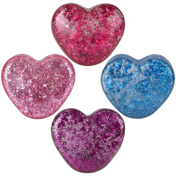 Squeezy Sparkle Sugar Heart 2.5"