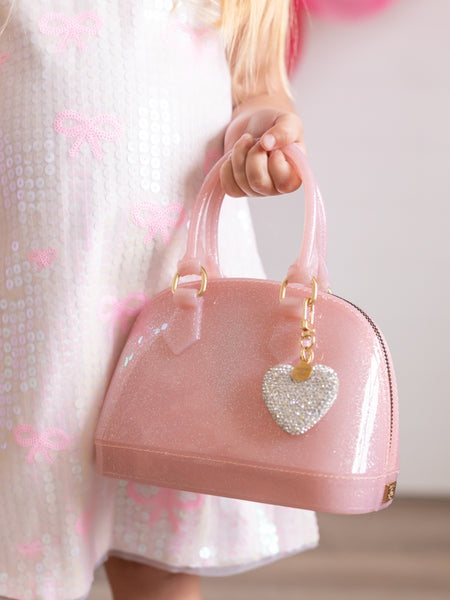 Cate: Follow Your Heart Silver Edition - Light Pink Sparkle