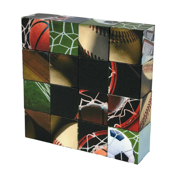 Sports Click Blocks Magnetic 16pc Building Set