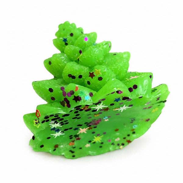 Glitter Christmas Tree Squishy – Slow-Rise Holiday Sensory Toy