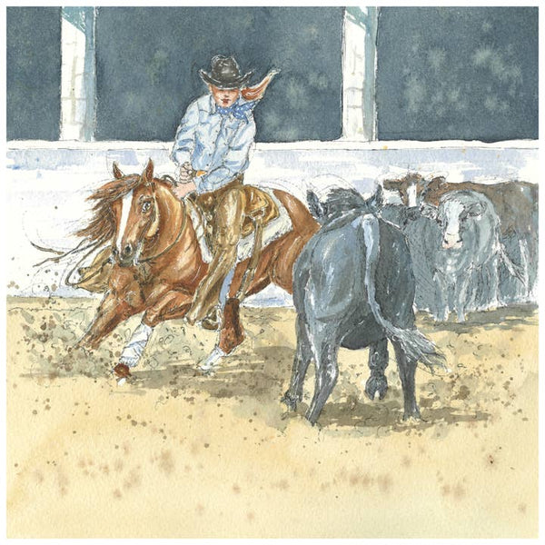 Charlie Learns To Be A Cowboy