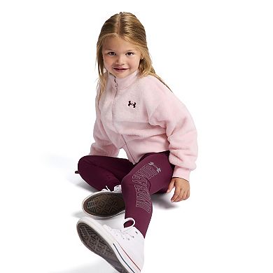 UA 2-piece Sherpa Jacket & Pant Set- Prime Pink