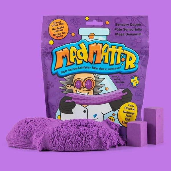 Mad Mattr 10oz Sensory Modeling Dough - Purple