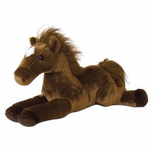 KC 12" Brown Horse Plush Stuffed Animal