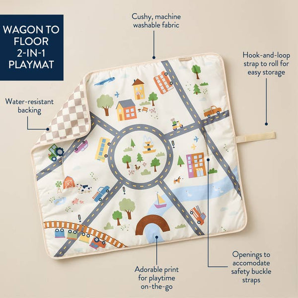 Itzy Wagon Play Mat™ - Check Yes