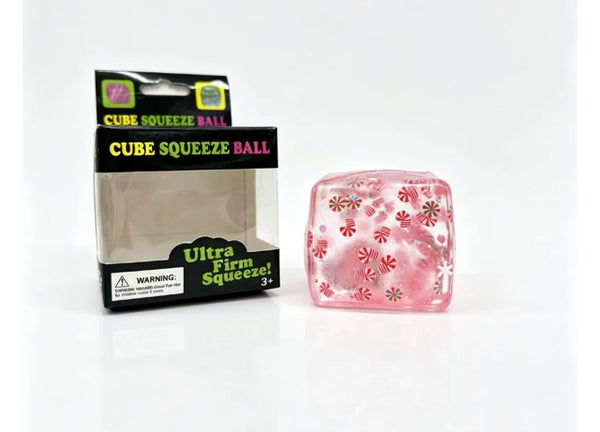 Sugarplum Sparkle Christmas & Holiday Cube Squishy