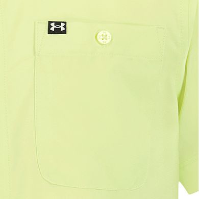 Fade Green Drift Tide Fish Short-Sleeve Shirt