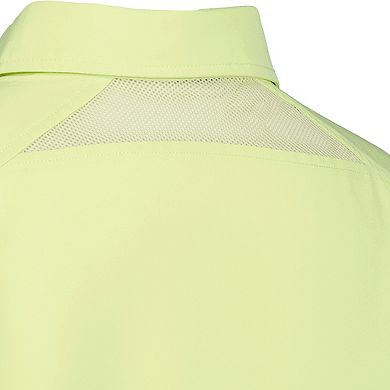 Fade Green Drift Tide Fish Short-Sleeve Shirt