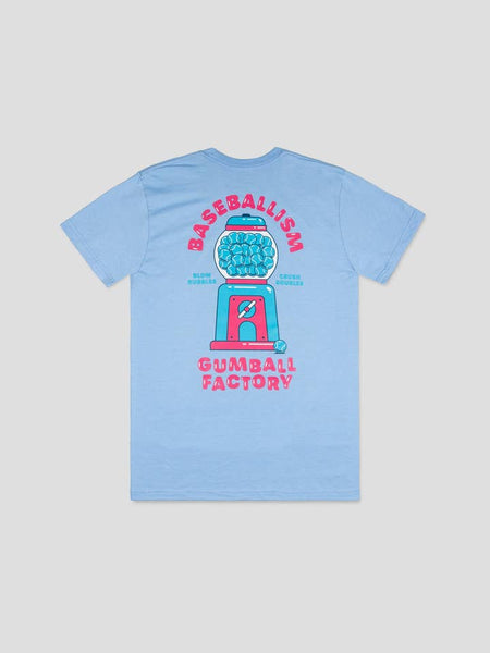 Light Blue Gumball Factory T-Shirt