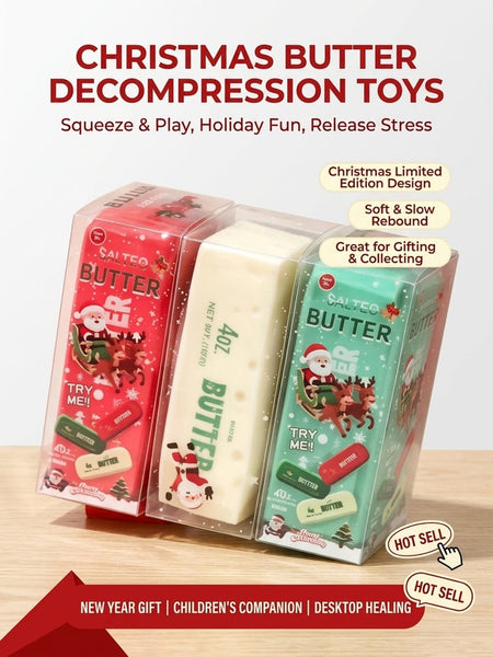 Christmas Holiday Crunchy Butter Squeeze