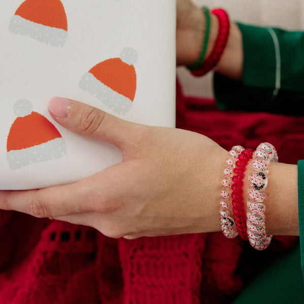 Teleties Secret Santa Hair Ties - Small