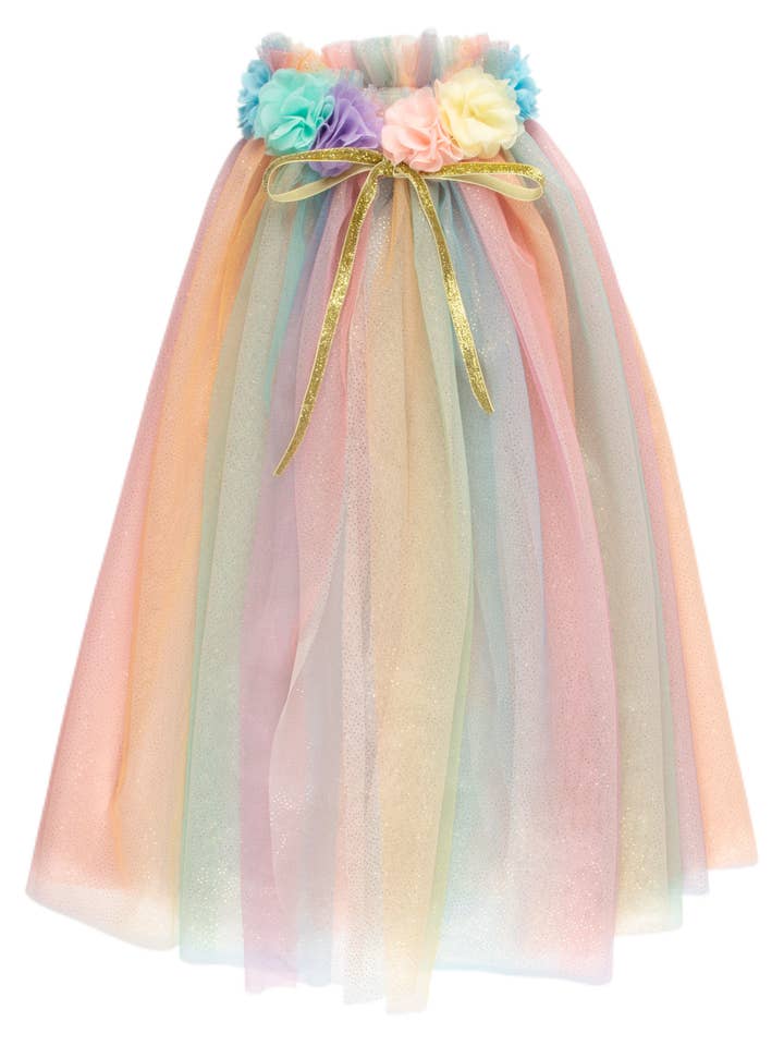 SJ Dress Up Cape - Rainbow Shimmer