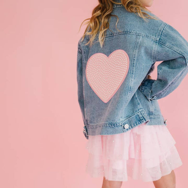 Pearl Patch Denim Jacket