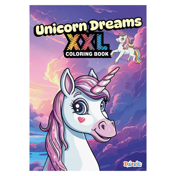 Giant Coloring Book - Unicorn Dreams