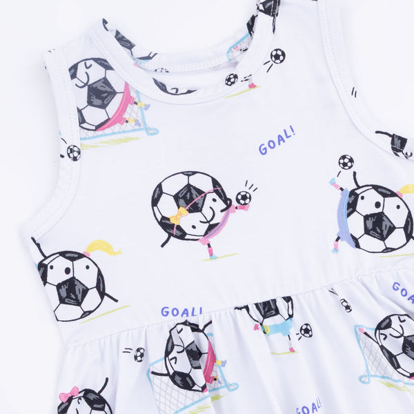 Soccer Balls Playing Soccer Pink  Peplum Tank Top and Bike Short