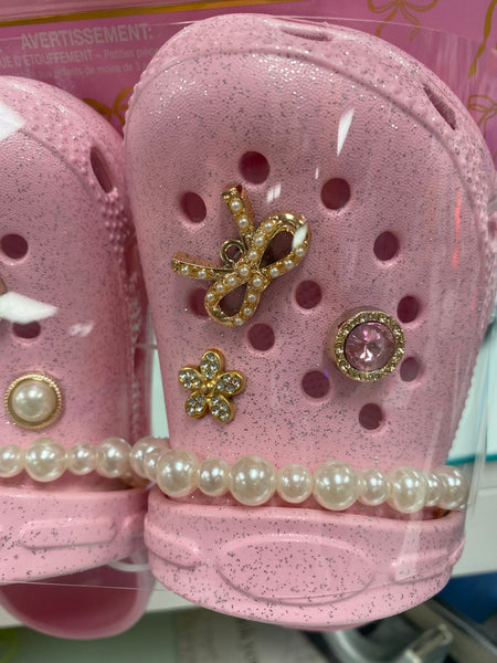 Hot Focus - Comfy Charmie Clogs - Bowtiful