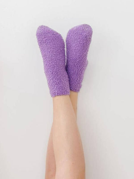Lilac Cozy Socks