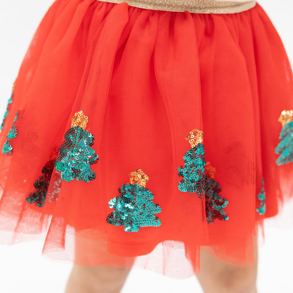 Christmas Tree Tutu Skirt