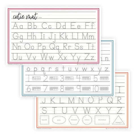 RR Cutie Mats - Multi-Purpose Disposable Placemats