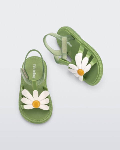 Hip Bloom Sandal in Green