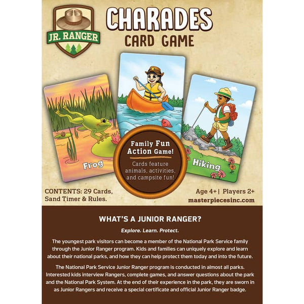 Jr. Ranger Charades Card Game