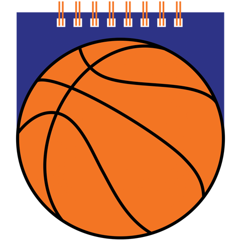 IS Basketball Mini Notebook