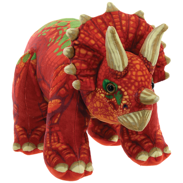 IS Triceratops Fleece Stuffed Animal
